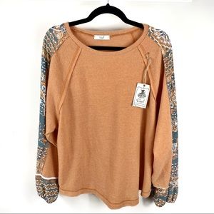 NWT EASEL | Long sleeve Sweatshirt